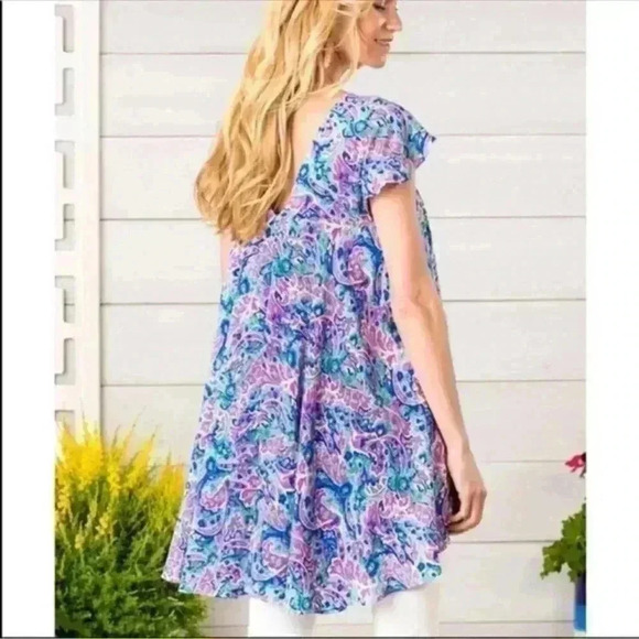 Matilda Jane In the Maze Swing Tunic Top SZ M - Picture 2 of 5